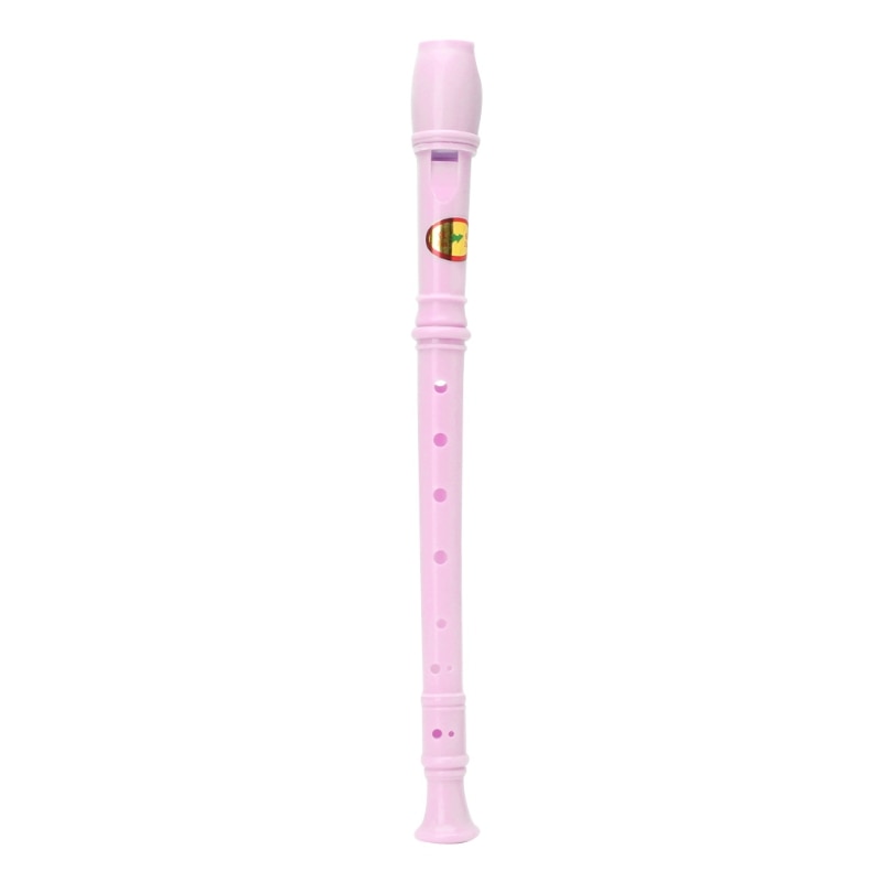 Plastic Instrument Musical Soprano Recorder Long Flute 8 Holes