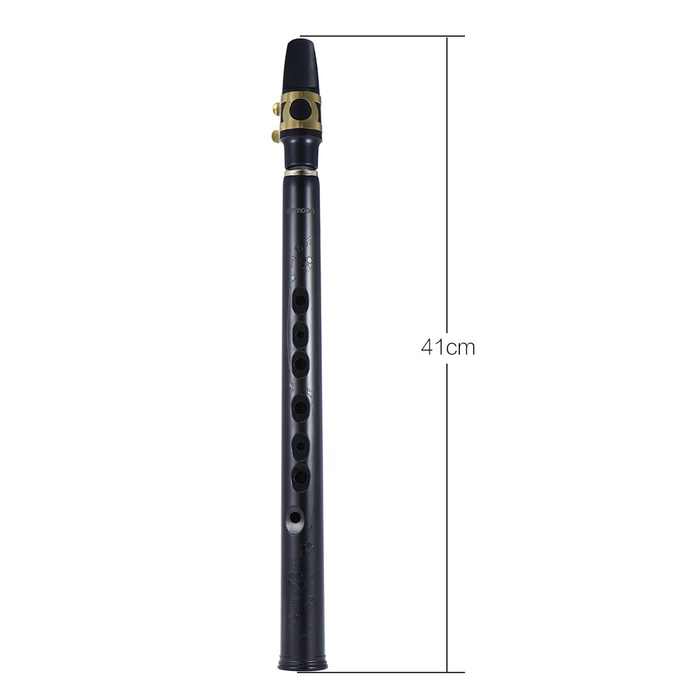 Black Saxophone Set Pocket Sax Mini Portable Saxophone Little Saxophone With Sax Reeds Carrying Bag Tooth Pastes for Beginners