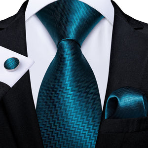 DiBanGu Men Tie Solid Pink Color Formal Wedding Necktie Silk Jacquard Woven Tie Handkerchief Cufflinks For Men Business Suit