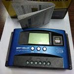 Economical Dual USB MPPT Solar Charge Controller 12/24V 30A40A50A with Factory Patent