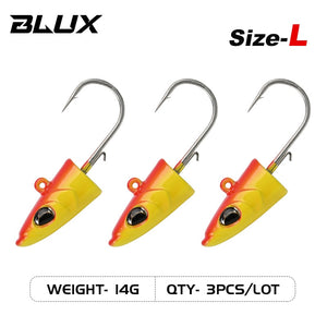 BLUX FLASH SAND EEL 14G/27G Soft Fishing Lure Tail Jig Head Hook Minnow Artificial Bait Saltwater Sea Bass Swimbait Tackle Gear