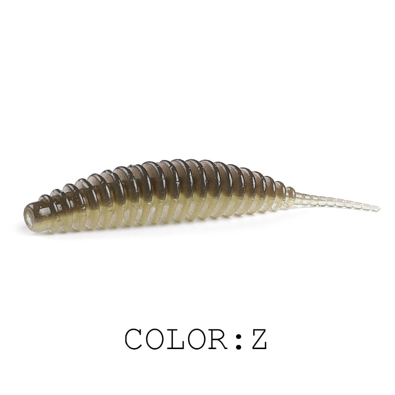 2021 Supercontinent worm bait soft bait Tanta 49mm 65mm fishing lures Pesca carp fishing bass lure Isca artificial PVA