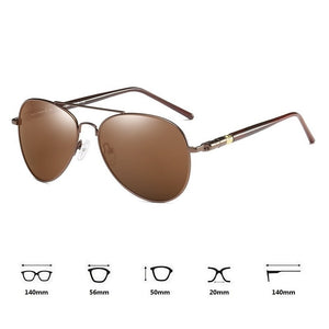 Luxury Men&#39;s Polarized Sunglasses Driving Sun Glasses For Men Women Brand Designer Male Vintage Black Pilot Sunglasses UV400