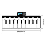 8 Types Multifunction Musical Instruments Mat Keyboard Piano Baby Play Mat Educational Toys for Children Kids Gift