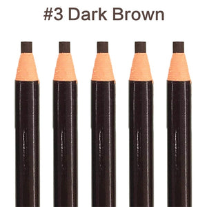 5pcs/Set Eyebrow Pencil Makeup Eyebrow Enhancers Cosmetic Art Waterproof Tint Stereo Types Coloured Beauty Tools Free Shipping