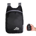 15L Lightweight Packable Backpack Foldable ultralight Outdoor Folding Backpack Travel Daypack Bag Sports Daypack for Men Women