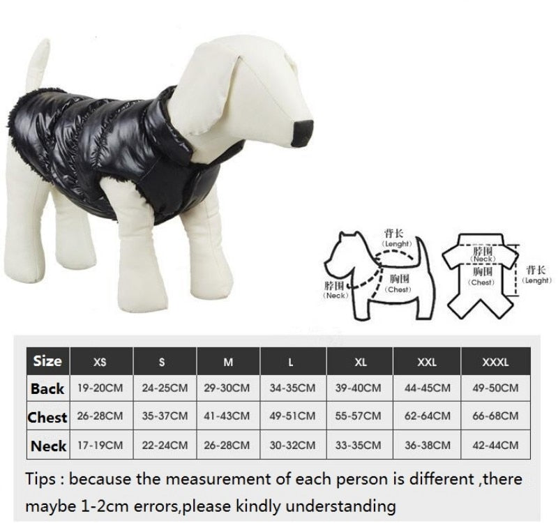 Warm Dog Clothes Winter Fleece Inside Bulldog Pet Vest Puppy Outfit Dog Jackets Windproof 8 Color Clothes for Medium Large Dogs