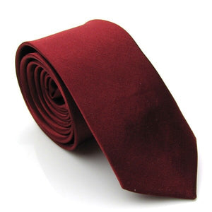 Narrow Casual Arrow Skinny Red Necktie Slim Black Tie For Men 5cm Man Accessories Simplicity For Party Formal Ties Fashion