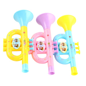 1PC Baby Music Toys Early Education ToyColorful Baby Music Toys Musical Instruments For Kids Trumpet Random Color
