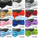 Wedding Men Bowtie Solid Color Business Necktie Boy Bow Tie Male Dress Shirt Ties For Men Butterfly Ties For Men High Quality