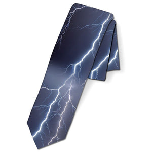 New Fashion Classic Gentleman  Ties Men 8cm Map Lightning Pattern Formal Wedding Necktie Accessories Ties Polyester Gravata