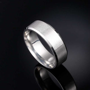 Fashion Charm Jewelry ring men stainless steel Black Rings For Women Custom Engrave Name