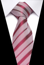 Luxury Wedding Ties 7.5cm Men&#39;s Classic Tie Silk Jacquard Woven Tie Set Business Necktie Accessories Men Necktie