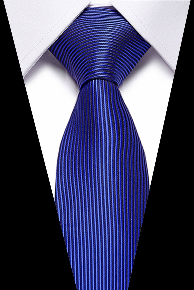 Luxury Wedding Ties 7.5cm Men&#39;s Classic Tie Silk Jacquard Woven Tie Set Business Necktie Accessories Men Necktie