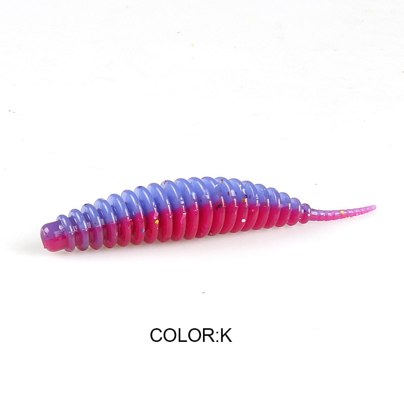 2021 Supercontinent worm bait soft bait Tanta 49mm 65mm fishing lures Pesca carp fishing bass lure Isca artificial PVA