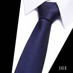 Classic 7cm Ties for Man Silk Tie Luxury Striped Plaid Checks Business Neck Tie for Men Suit Cravat Wedding Party Neckties