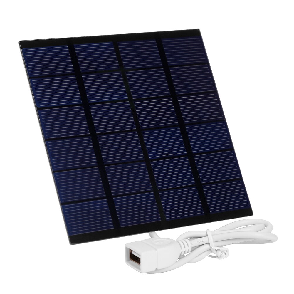 Solar Panel 5V 2W Built-in 10000mAh Battery Portable Solar Charger Waterproof Solar Battery for Mobile Phone Outdoor