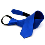 Fashion School Children Neck Tie Solid Color Easy To Wear For Girls Boys Kid Pre-tied Colorful Adjustable Skinny Necktie Gift