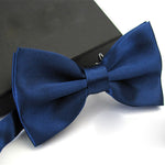 Wedding Men Bowtie Solid Color Business Necktie Boy Bow Tie Male Dress Shirt Ties For Men Butterfly Ties For Men High Quality