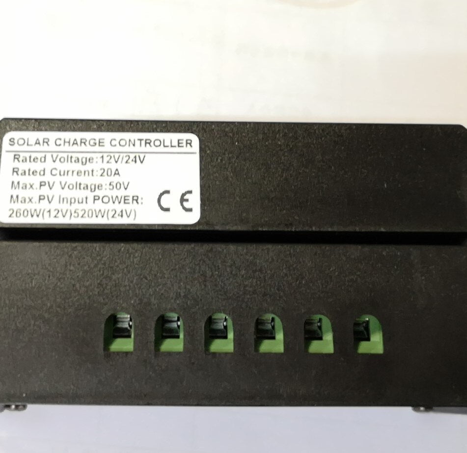 Good Quality 12/24V 10A20A30A Popular and Cheap PWM type Solar Charge Controller
