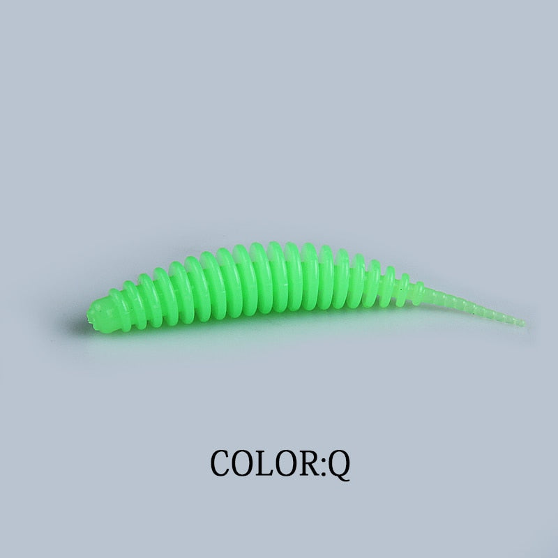 2021 Supercontinent worm bait soft bait Tanta 49mm 65mm fishing lures Pesca carp fishing bass lure Isca artificial PVA