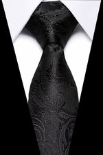 Luxury Wedding Ties 7.5cm Men&#39;s Classic Tie Silk Jacquard Woven Tie Set Business Necktie Accessories Men Necktie