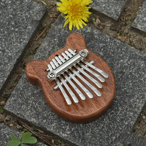 8 Keys Mini Kalimba Thumb Piano Portable Exquisite Finger Harp Easy-to-Learn Musical Mbira Instrument Beginner Kids Adult Gift