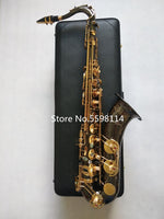 Brand Japanes T-901 B Flat Tenor saxophone Black Nickel Gold Musical instrument New Saxophone Professional