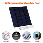 Solar Panel 5V 2W Built-in 10000mAh Battery Portable Solar Charger Waterproof Solar Battery for Mobile Phone Outdoor