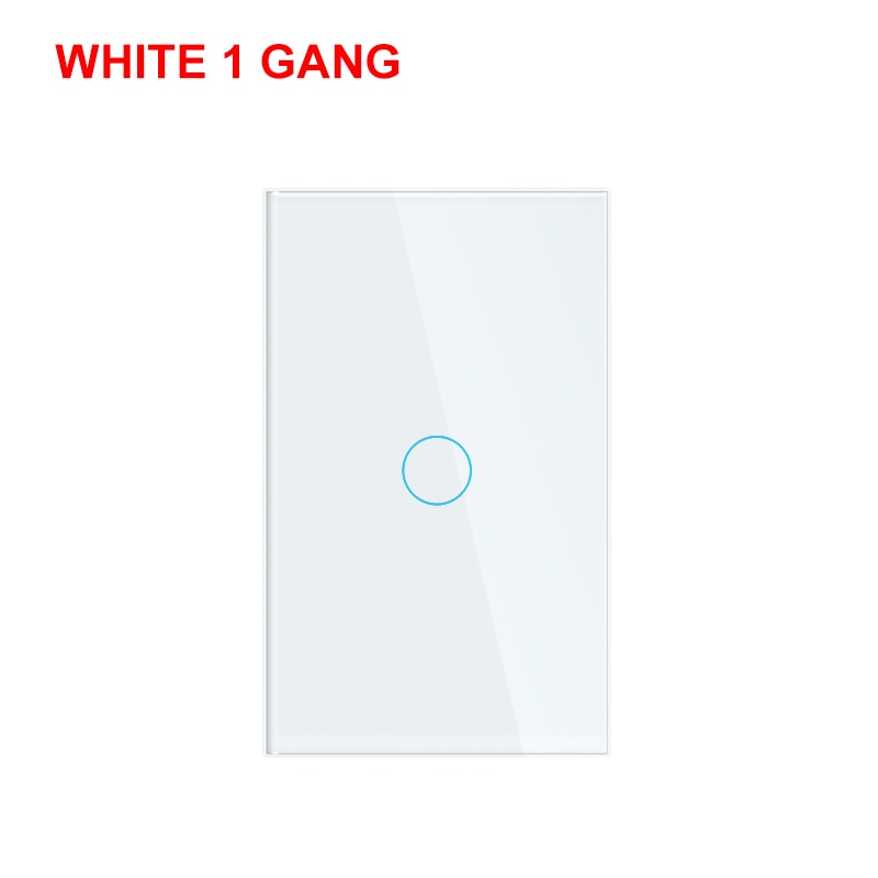 Smart Wifi Touch Switch No Neutral Wire Required Smart Home 1/2/3 Gang Light Switch 220V Support Alexa Tuya App 433RF Remote