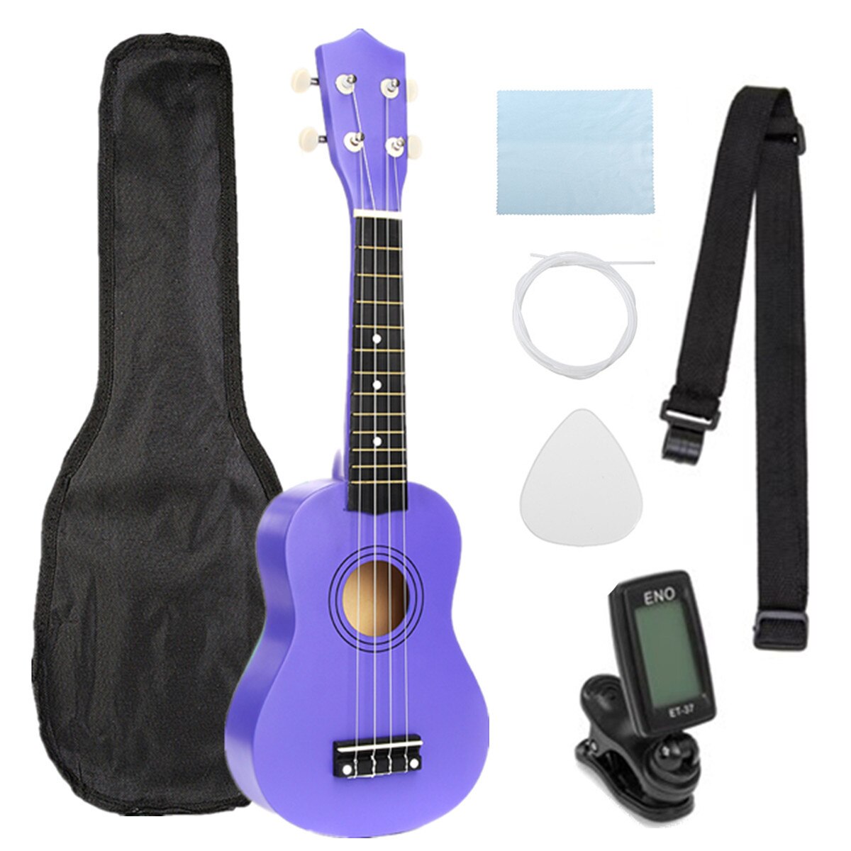Ukulele 21 inch Ukulele Soprano 4 Strings Hawaiian Guitar Basswood Guitar Uke Kids Gift Musical Instruments for Music Beginner