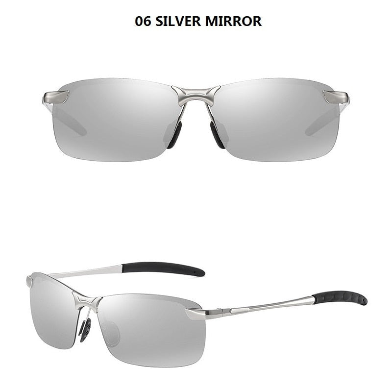 New Luxury Polarized Sunglasses For Men Women Vintage Driving Metal Men&#39;s Sun Glasses Designer Shades Man Fishing Goggles UV400