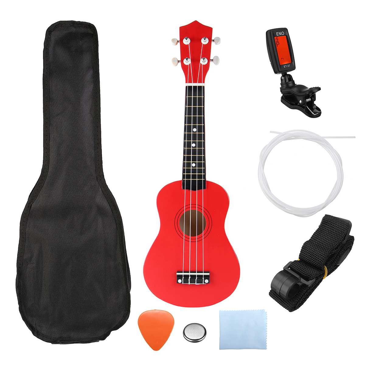 Ukulele 21 inch Ukulele Soprano 4 Strings Hawaiian Guitar Basswood Guitar Uke Kids Gift Musical Instruments for Music Beginner