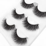 SHIDISHANGPIN 3 pairs 29 styles 3D Faux Mink Hair Soft False Eyelashes Fluffy Wispy Thick Lashes Handmade Lash Eye Makeup Tools