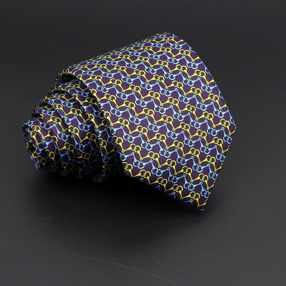 Novelty Ties Men&#39;s Formal 7cm Soft Silk Necktie Paisley Floral Dots Business Wedding Neck Tie Gravatas Daily Wear Accessory Gift