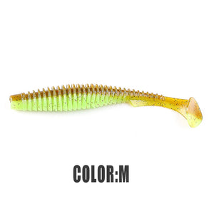 2022 supercontinent new t tail 51mm/76mm/101mm predator&#39;s soft lure, artificial lure for bass fishing With salt add fishy smel