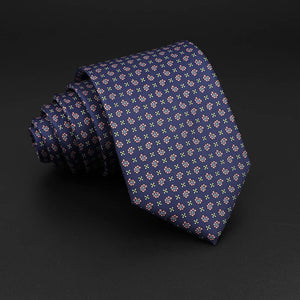 Novelty Ties Men&#39;s Formal 7cm Soft Silk Necktie Paisley Floral Dots Business Wedding Neck Tie Gravatas Daily Wear Accessory Gift