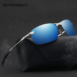New Luxury Polarized Sunglasses For Men Women Vintage Driving Metal Men&#39;s Sun Glasses Designer Shades Man Fishing Goggles UV400