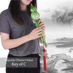 C Key Hulusi Traditional Chinese Handmade Flute Gourd Cucurbit Flute Ethnic Musical Woodwind Instrument