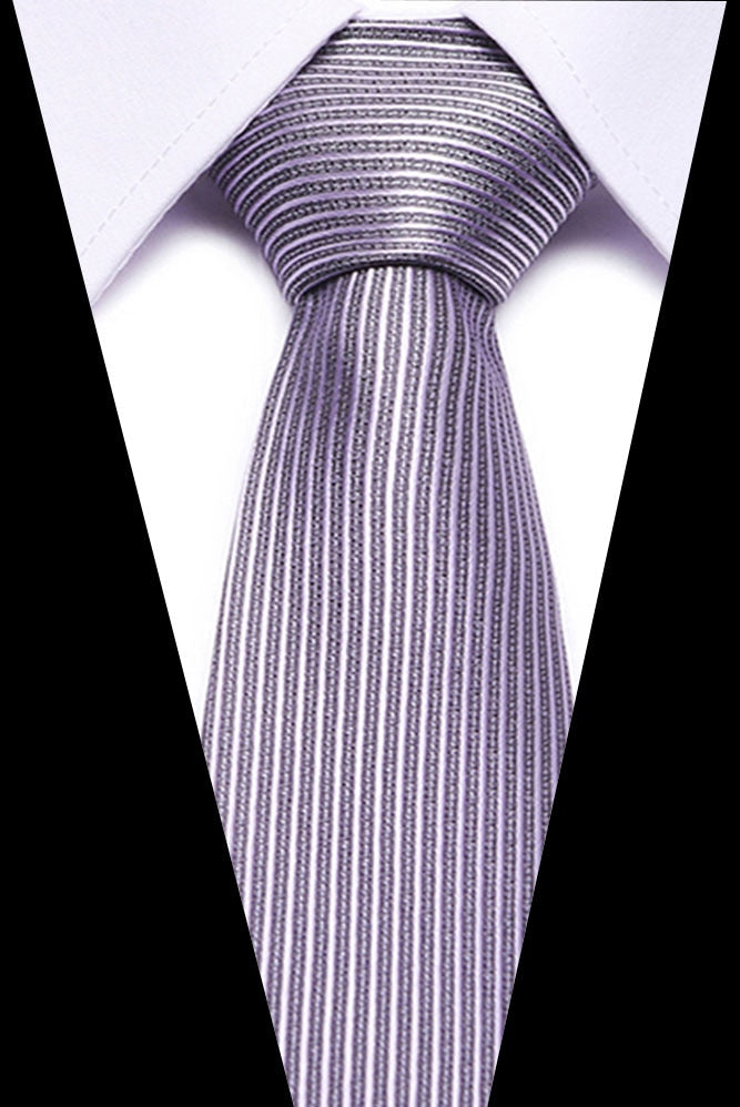 Luxury Wedding Ties 7.5cm Men&#39;s Classic Tie Silk Jacquard Woven Tie Set Business Necktie Accessories Men Necktie