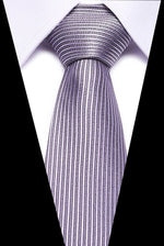 Luxury Wedding Ties 7.5cm Men&#39;s Classic Tie Silk Jacquard Woven Tie Set Business Necktie Accessories Men Necktie