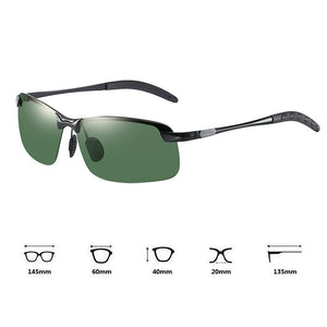 New Luxury Polarized Sunglasses For Men Women Vintage Driving Metal Men&#39;s Sun Glasses Designer Shades Man Fishing Goggles UV400