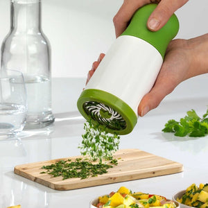 New Herb Grinder Spice Mill Parsley Shredder Chopper Fruit Vegetable Cutter Safe Kitchen Gadgets Multifuncti Kitchen Accessories
