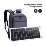 5V Solar Panel USB Waterproof Outdoor Hike Camping Portable Cells Battery Solar Charger Plate for Mobile Phone Power Bank