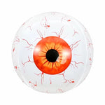 Halloween Inflatable Eyeball Decor Remote Control 55*55 cm Led Luminous Eyeball Halloween Theme Eyeballs Outdoor Party Decor