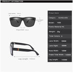 Polaroid Sunglasses Unisex Square Vintage Sun Glasses Famous Brand Sunglases Polarized Sunglasses Oculos Feminino for Women Men