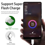 USB C Cable 5A Fast Charging Cord for OPPO Find X Reno R17 Mobile Phone Accessories Data Wire Type C Cable Charger USB Cable