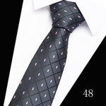 160 Colors Fashion Dropshipping Silk Necktie Wedding Accessories Dot Blue Man Fit Workplace Tie Men Necktie Gravatas