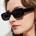 2022 Small Rectangle Sunglasses Women Oval Vintage Brand Designer Square Sun Glasses UV400 Shade Anti-glare Retro Female Eyewear