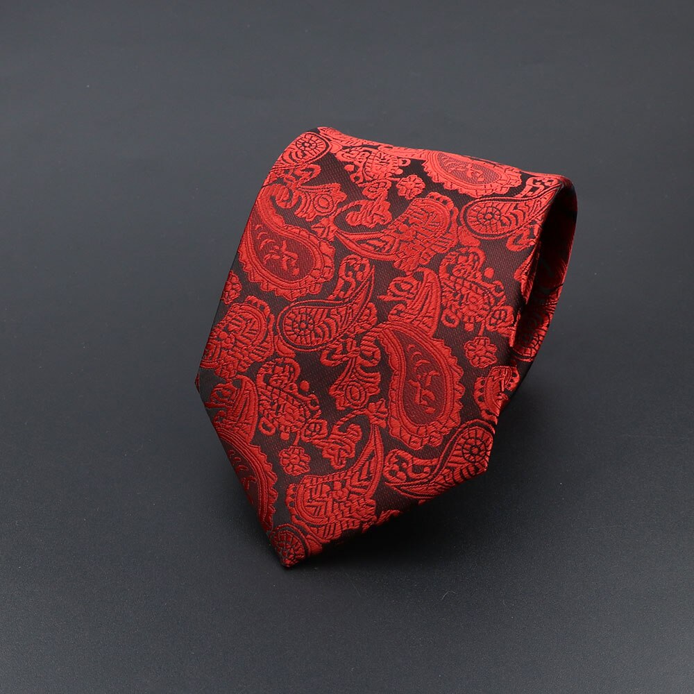 Novelty Ties For Men Cartoon Dog Dots Paisley Striped Fashion Mens Business Meeting Wedding Tuxedo Suit Shirt Daily Wear Cravat